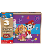 Puzzle Paw Patrol - Holzpuzzle 3er-Set