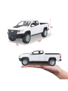 Maisto Chevrolet Colorado ZR2 1/24 weiss