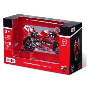 Maisto Motorrad Modell Moto GP Motorrad #43 Jack Miller 2022, 1:18