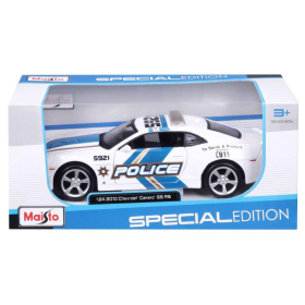 Maisto Chevrolet Camaro SS RS 2010 Police Weiss 1/24