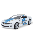 Maisto Chevrolet Camaro SS RS 2010 Police Weiss 1/24