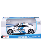 Maisto Chevrolet Camaro SS RS 2010 Police Weiss 1/24