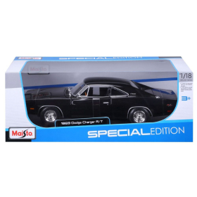 Maisto Dodge Charger 1969 1/18 schwarz