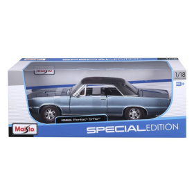 Maisto Pontiac GTO Hurst Edition 1965 blau 1/18