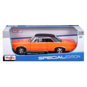 Maisto Pontiac GTO Hurst Edition 1965 orange 1/18