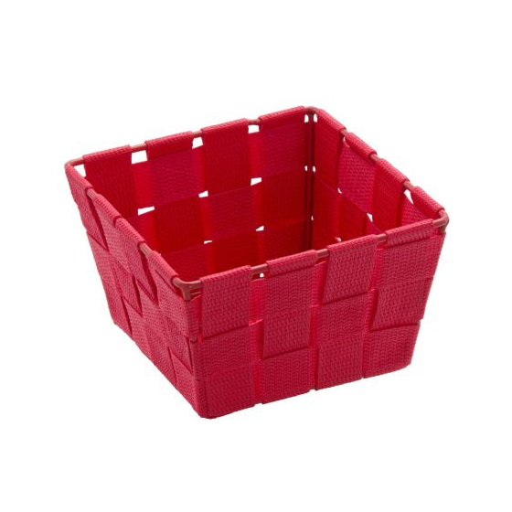 Wenko Badkorb Adria mini, square,red