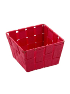 Wenko Badkorb Adria mini, square,red