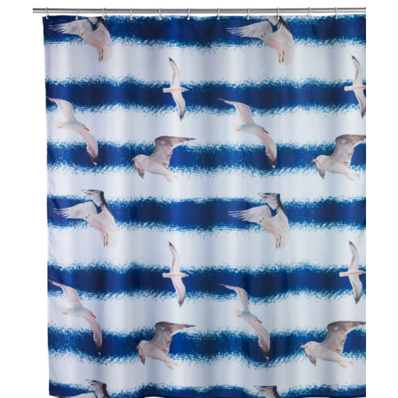 Wenko Duschvorhang Seagull Polyester