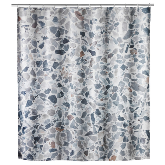 Wenko Duschvorhang Terrazzo, Polyester