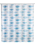 Wenko Duschvorhang Aquamarin , Polyester