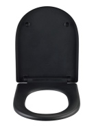 Wenko WC-Sitz Exclusive 3 schwarz, matt