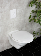 Wenko XXL WC-Sitz Torino Duroplast, weiss