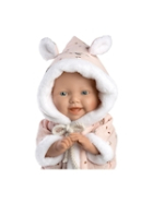 Llorens Babypuppe mit Overall rosa 32cm