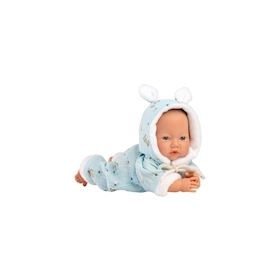 Llorens Babypuppe mit Overall blau 32cm