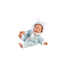 Llorens Babypuppe mit Overall blau 32cm