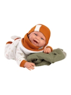 Llorens Babypuppe Junge fröhlich 44cm