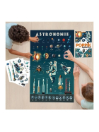 Poppik Sticker Lernposter Astronomie