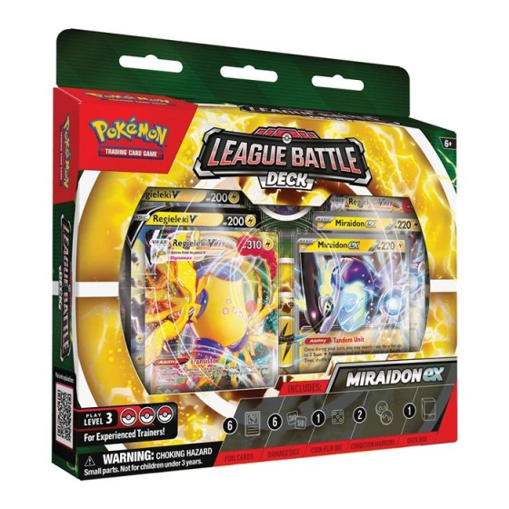 Pokémon P-EN League Battle Deck Miraidon