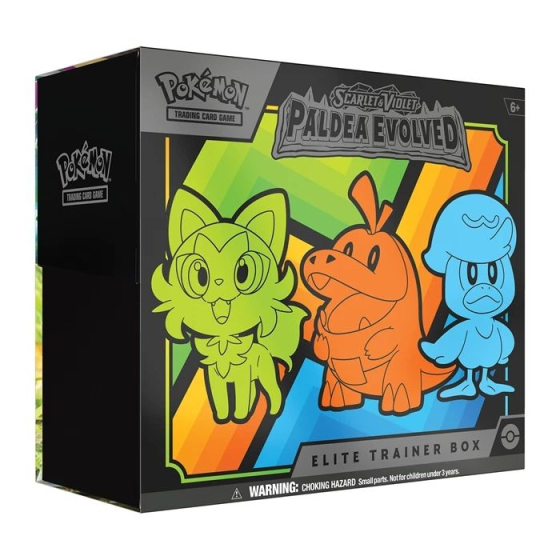 Pokémon P-EN SV02 Paldea Evolved Elite Trainer Box