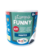 Aladine Kinder Stempel Funny Piraten