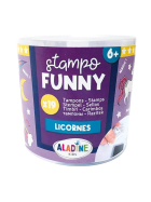 Aladine Kinder Stempel Funny Einhorn