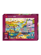 Puzzle Wes Anderson Films Standard, 1000 Teile