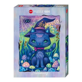 Puzzle Witch Cat Standard, 1000 Teile