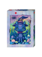 Puzzle Witch Cat Standard, 1000 Teile