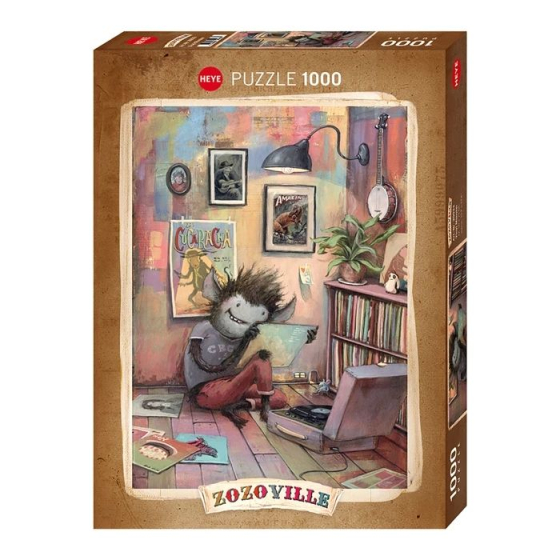 Heye Puzzle Vinyl Monster Standard 1000 Teile