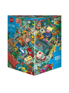 Heye Puzzle Car Cemetery Triangular 1000 Teile