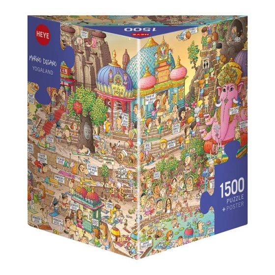 Heye Puzzle Yogaland Triangular 1500 Teile