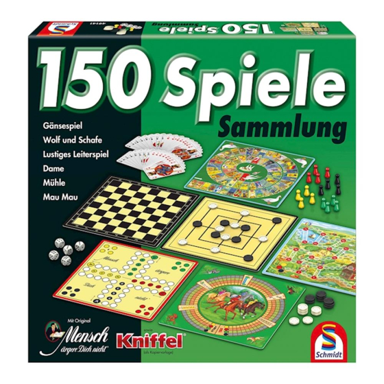 Schmidt Spiele 150er Spielesammlung grün