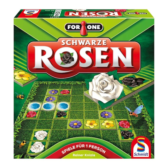 Schmidt Spiele For One Schwarze Rosen (d)