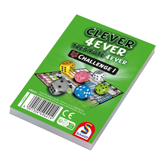 Schmidt Spiele Clever 4-ever Challenge Block (d,f)