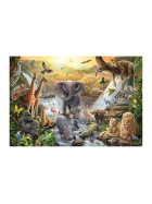 Puzzle Tiere in Afrika, 60 Teile