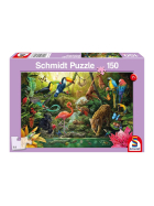 Puzzle Urwaldbewohner, 150 Teile