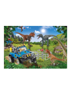 Puzzle Dinosaurs Urzeit-Giganten, 60 Teile (inkl. Figur)