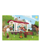 Puzzle Horse Club Hannoveraner Fohlen, 100 Teile (inkl. Figur)