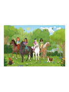 Puzzle Horse Club Holstein Fohlen, 150 Teile (inkl. Figur)