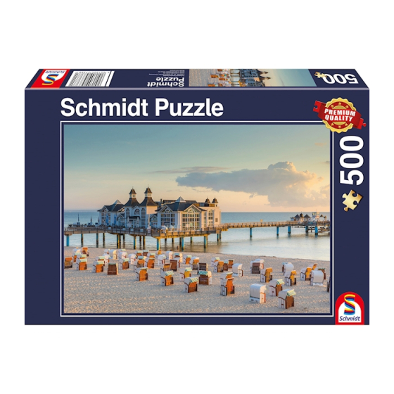 Puzzle Ostseebad Sellin, 500 Teile