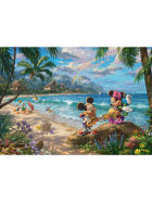 Puzzle Disney Mickey & Minnie in Hawaii, 1000 Teile