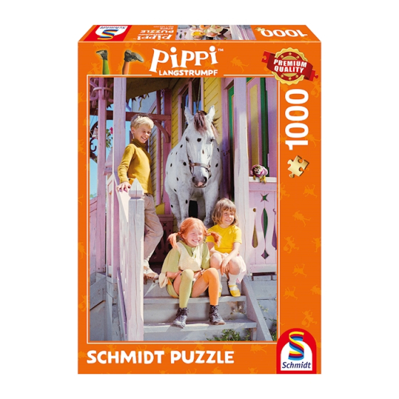 Puzzle Pippi und ihre Freunde, 1000 Teile