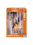 Puzzle Pippi und ihre Freunde, 1000 Teile