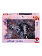 Puzzle Blaue Rose, 1000 Teile