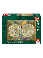 Puzzle Gestalten der Erde, 2000 Teile