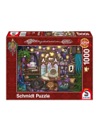 Puzzle Afternoon Tea mit Katzen, 1000 Teile