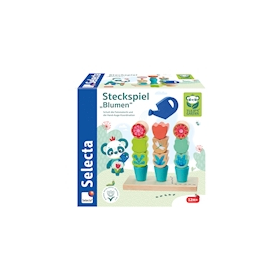 Selecta Steckspiel Blumen 14 Teile