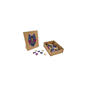 Philos Artefakt Holzpuzzle 2 in 1 Wolf, 180 Teile