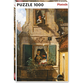 Puzzle Spitzweg - Der abgefangene Liebesbrief, 1000 Teile