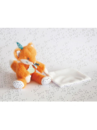 Doudou Fuchs Kuscheltier mit Schmusetuch 21cm